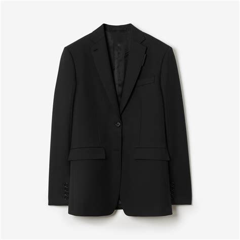 burberry 3811770 jacket|Wool Tailored Jacket in Black .